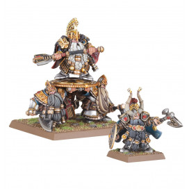 DWARF LORDS WITH SHIELDBEARERS