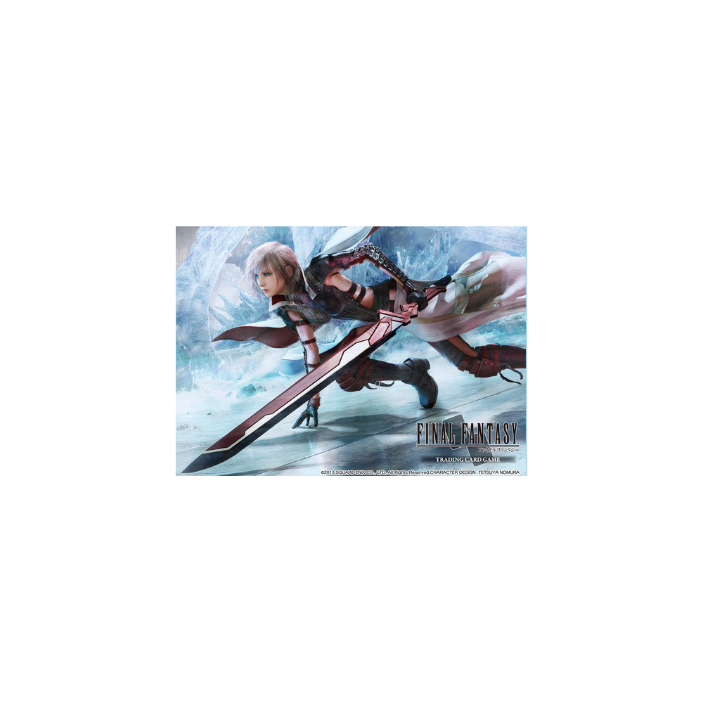 FUNDAS FINAL FANTASY TCG EDICION LIMITADA LIGHTNING (60)