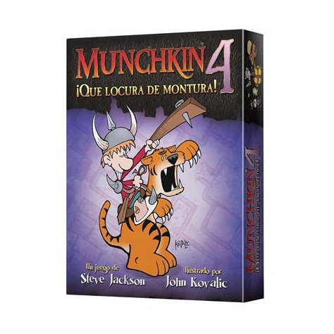 MUNCHKIN 4: ¡QUE LOCURA DE MONTURA!