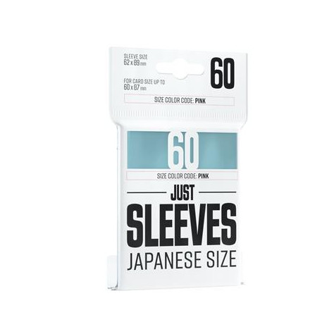 JUST SLEEVES JAPANESE SIZE CLEAR (60)