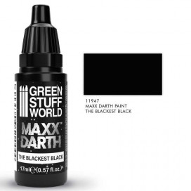 Pintura más negra Maxx Darth 17 ml -  GREEN STUFF WORLD