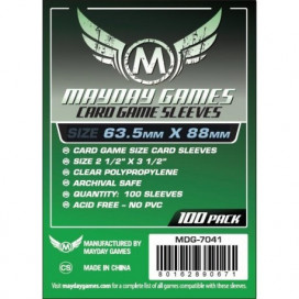 MAYDAY CARD GAME SLEEVES (PACK OF 100) 63.5X 88 MM