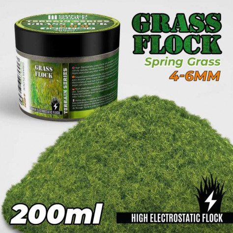 Cesped Electrostatico 4-6mm - SPRING GRASS - 200ml