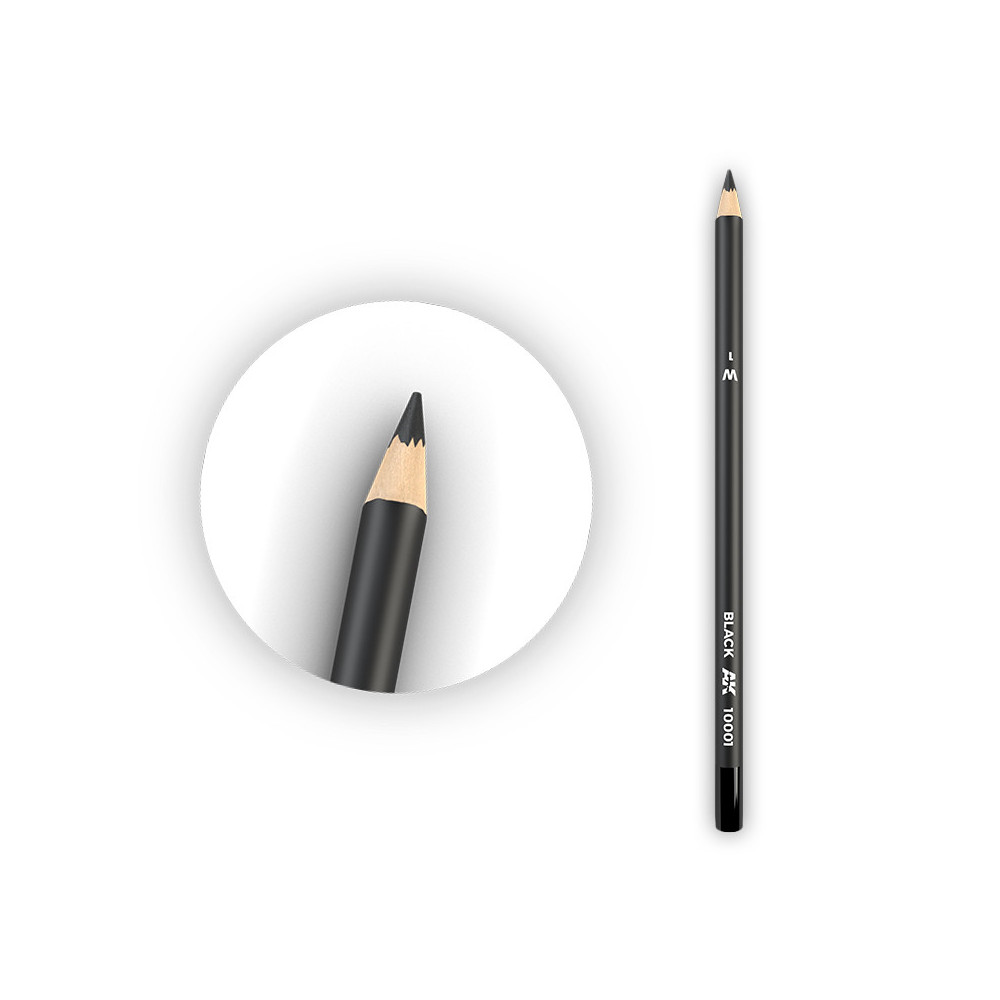 Watercolor Pencil BLACK – NEGRO