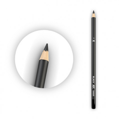 Watercolor Pencil BLACK – NEGRO