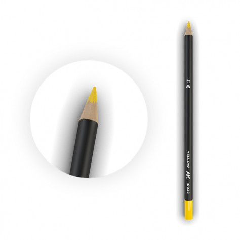 Watercolor Pencil YELLOW – AMARILLO