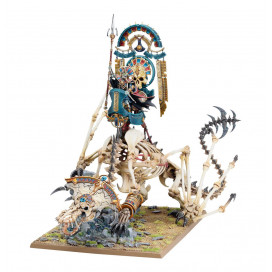 Tomb King/Liche Priest montado en Necrolith Bone Dragon