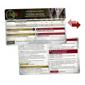 Tarjetas de unidad: Skaven (ESP)