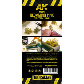 BLOMMING PINK SHRUBBERIES 1:35 / 75MM / 90MM