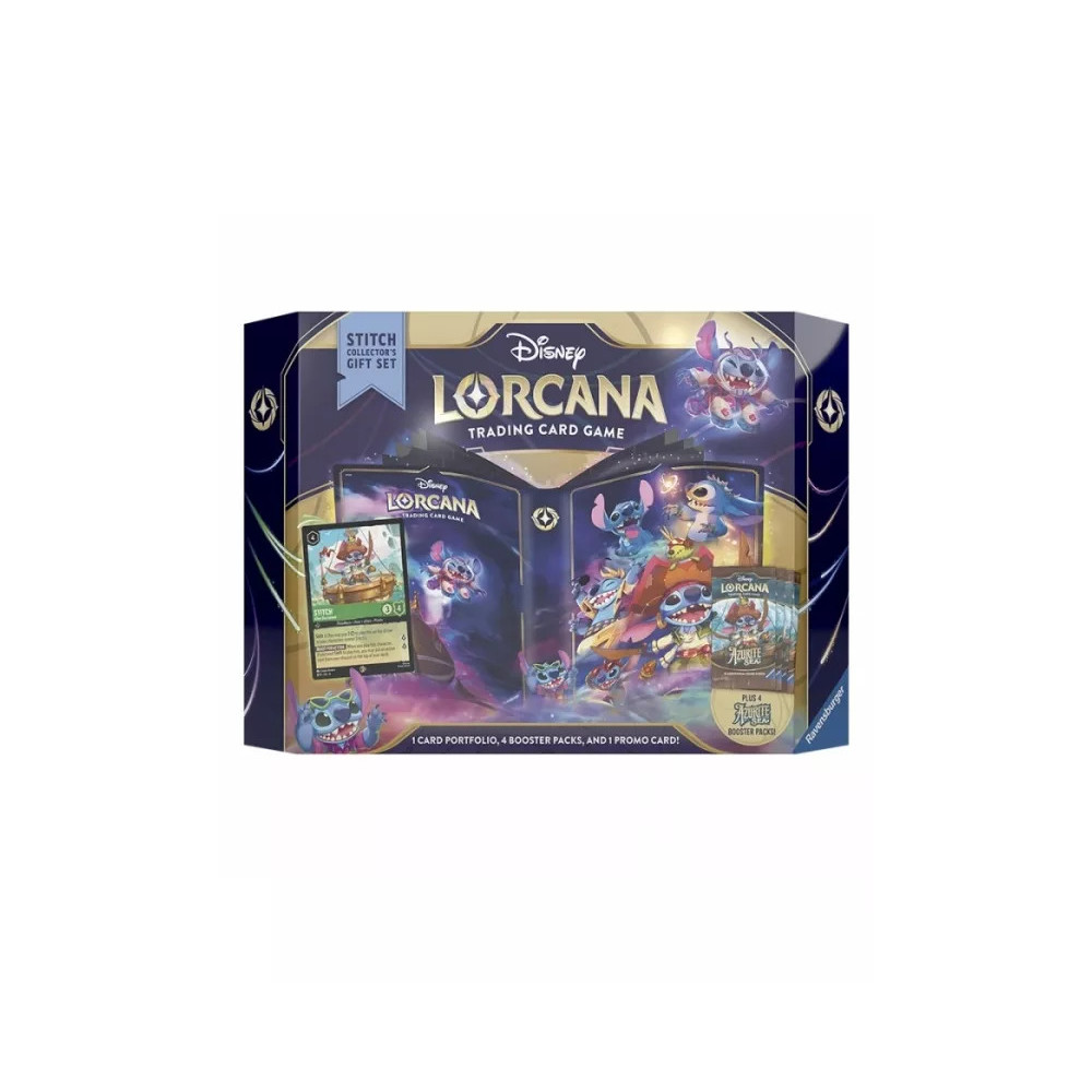 Gift Set Stitch Collector's Azurite Sea Inglés - Disney Lorcana