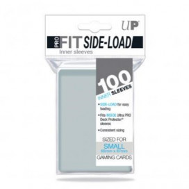 Fundas Small 60mm X 87mm Pro Fit Side Load Transparente (100 Fundas) Ultra Pro