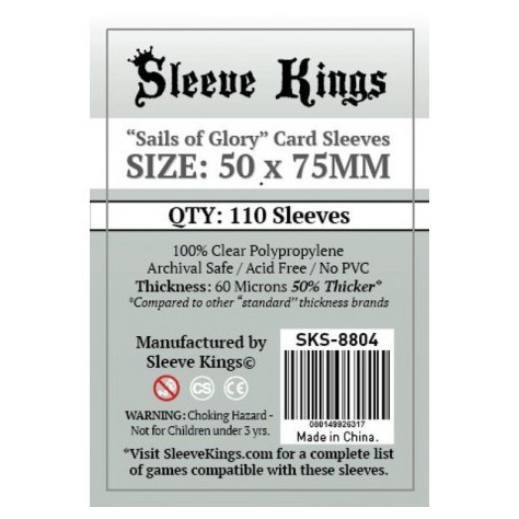 Sleeve Kings Sails of Glory Card Sleeves (50x75mm)