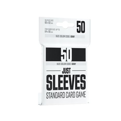 Just Sleeves Standard Card Game Black (50)