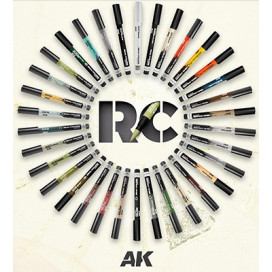 Real Colors Markers - Rotuladores AK INTERACTIVE