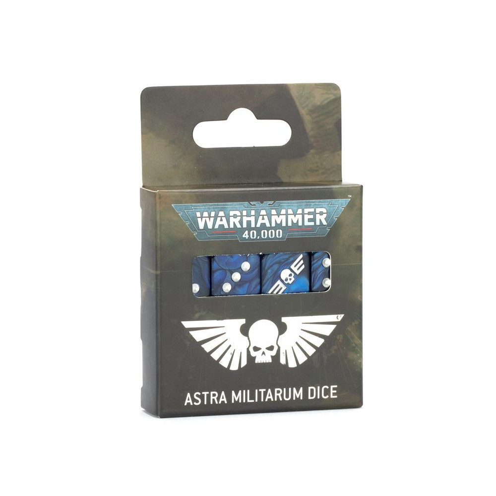 Juego de dados del Astra Militarum