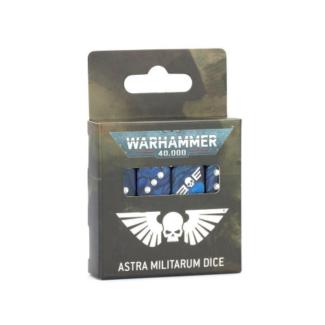 Juego de dados del Astra Militarum