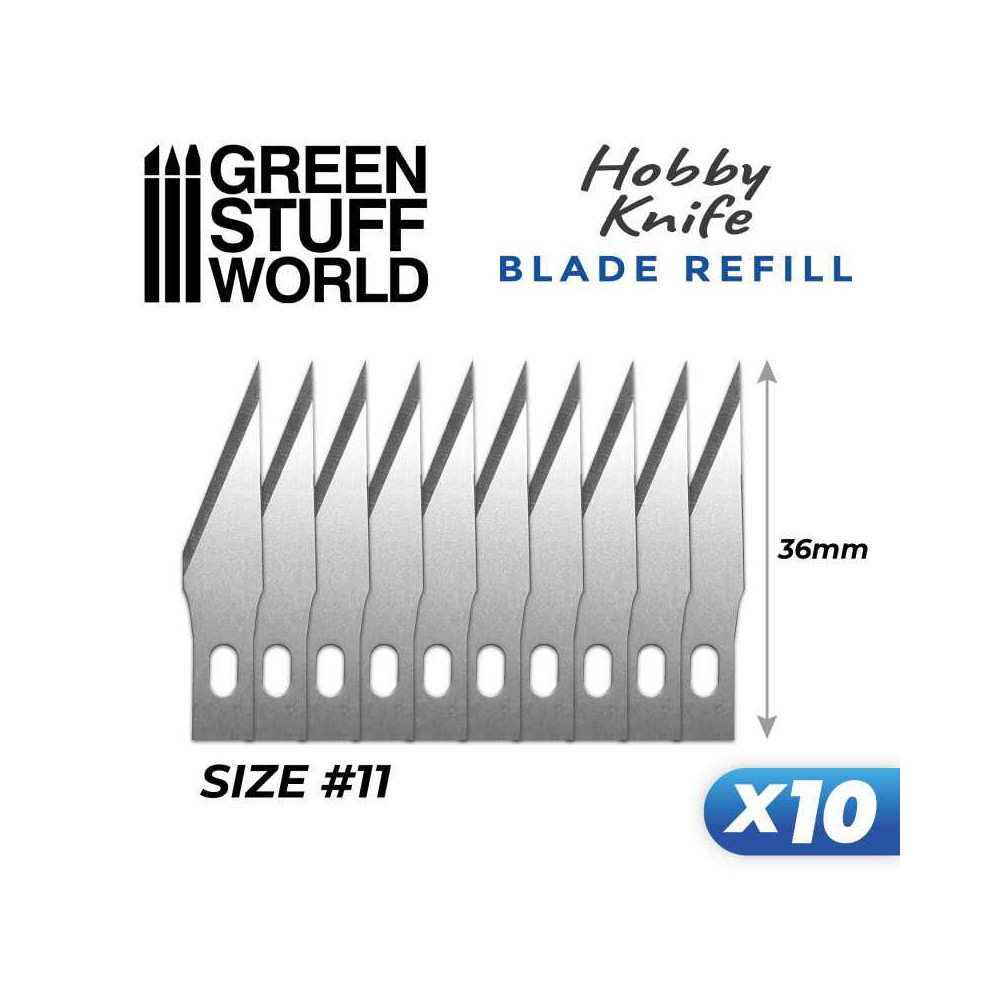 Set 10x Hojas Recambio Cutter Modelismo