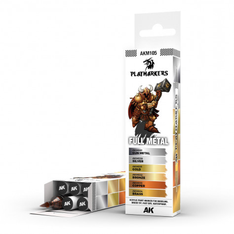 PLAYMARKER SET - AK INTERACTIVE PLAYMARKER SET - AK INTERACTIVE
