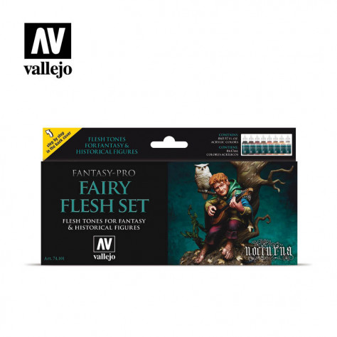 Fairy Flesh - Fantasy Pro set de pinturas Fairy Flesh - Fantasy Pro set de pinturas