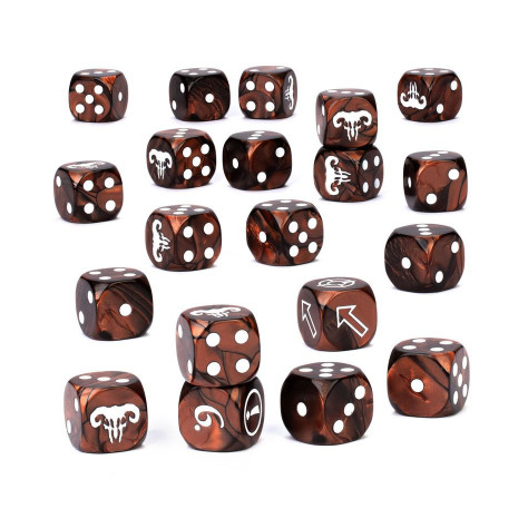 Juego de dados de Beastmen Brayherds Juego de dados de Beastmen Brayherds