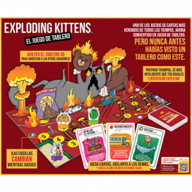 Exploding Kittens: el juego de tablero