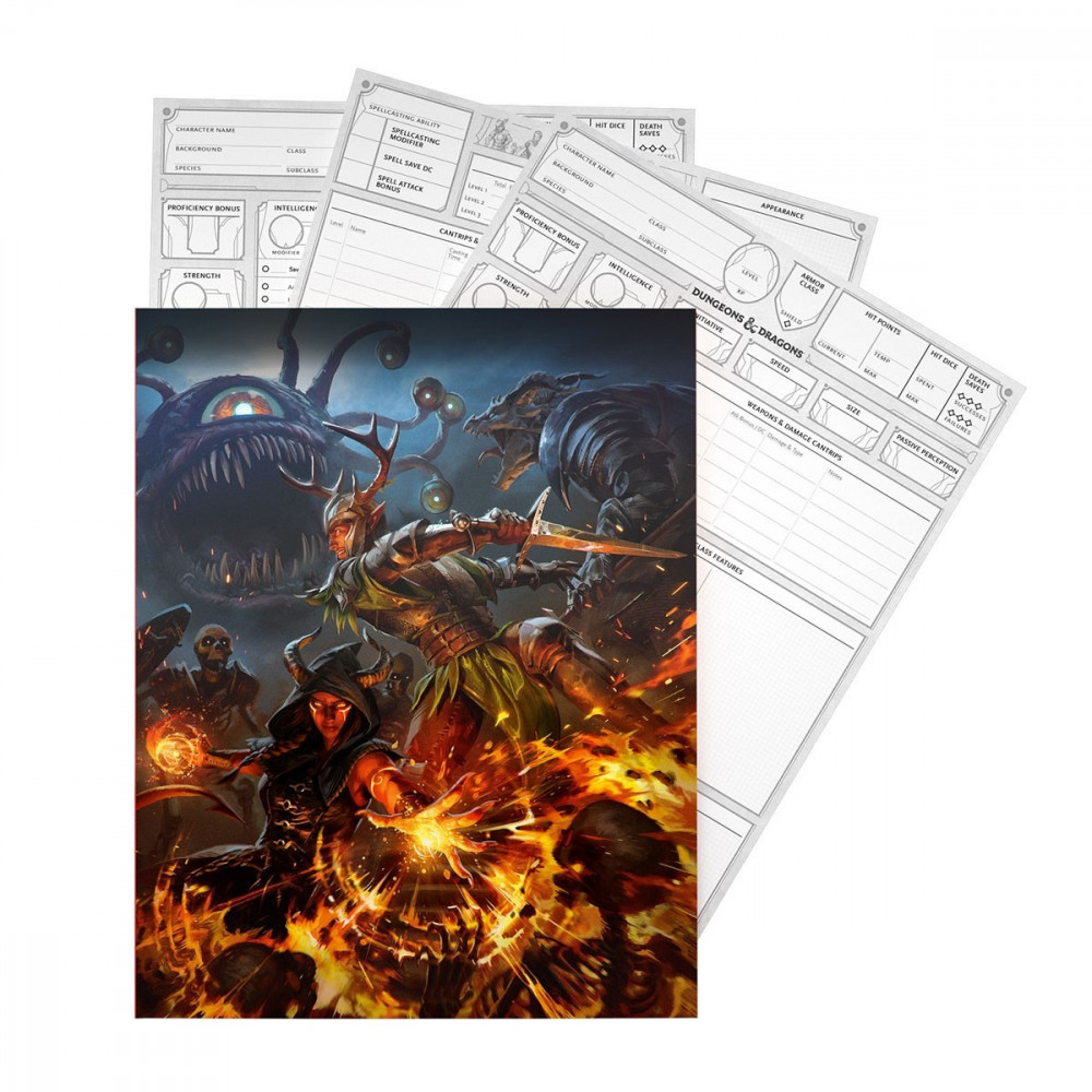 D&D 5: Character Sheets 2024 (fichas de personaje)