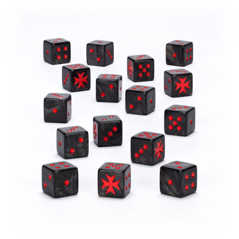 Dados de los Templarios Negros Dados de los Templarios Negros