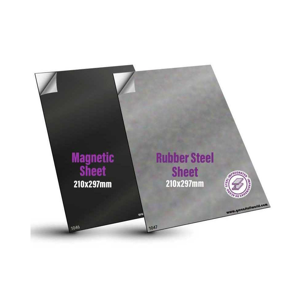 Pack de Laminas Magneticas y Planchas Metalicas para imanes