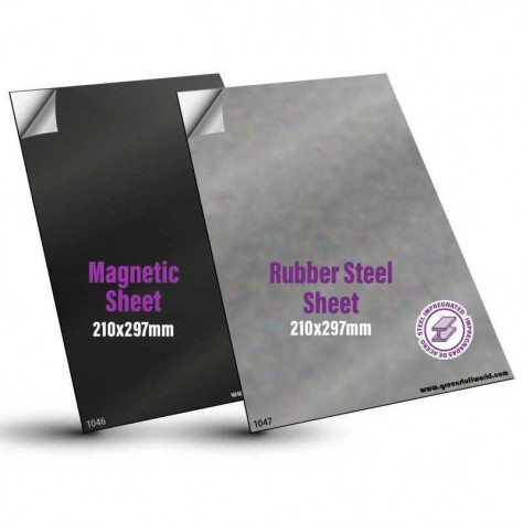 Pack de Laminas Magneticas y Planchas Metalicas para imanes