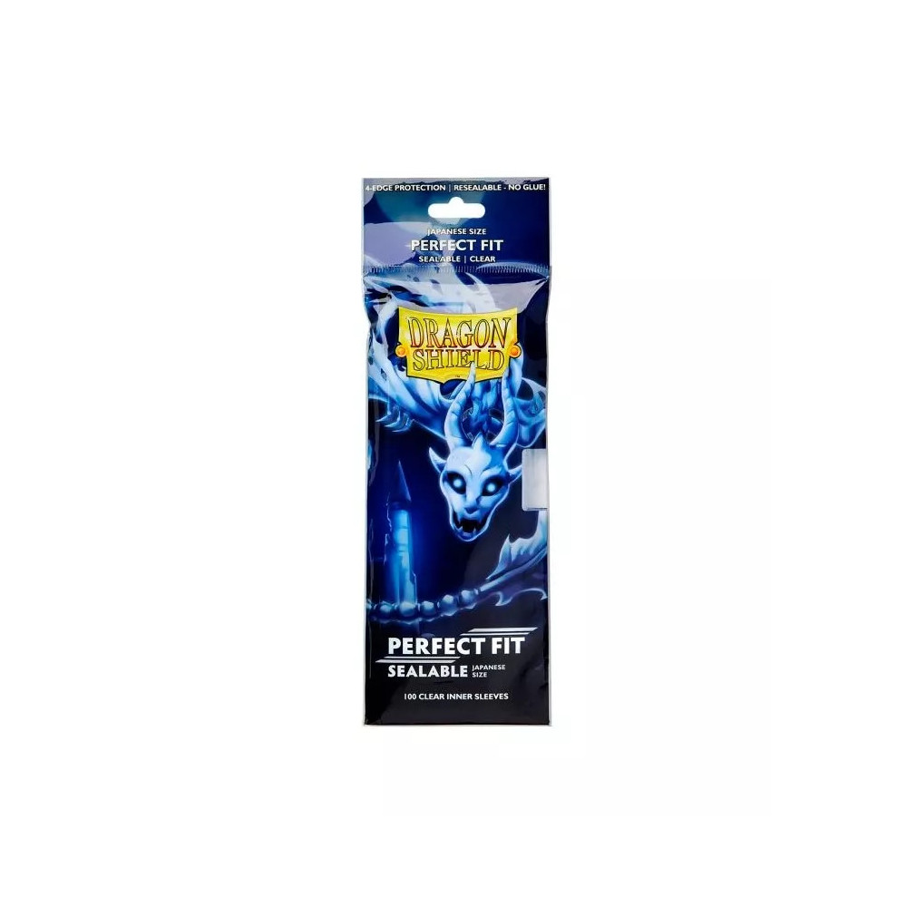 Fundas Small 59mm x 86mm Japanese Perfect Fit Sealable Transparente (100 fundas) Dragon Shield.