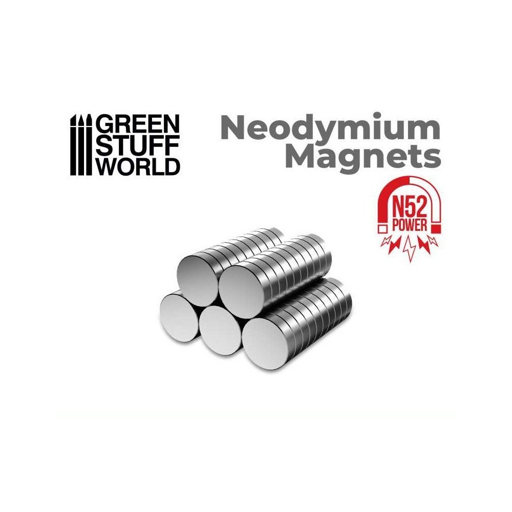 Imanes de Neodimio N52