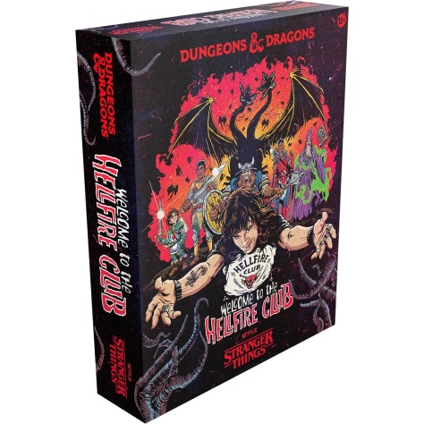 D&D Stranger Things: Welcome to the Hellfire Club Inglés - Dungeons & Dragons D&D Stranger Things: Welcome to the Hellfire Club Inglés - Dungeons & Dragons