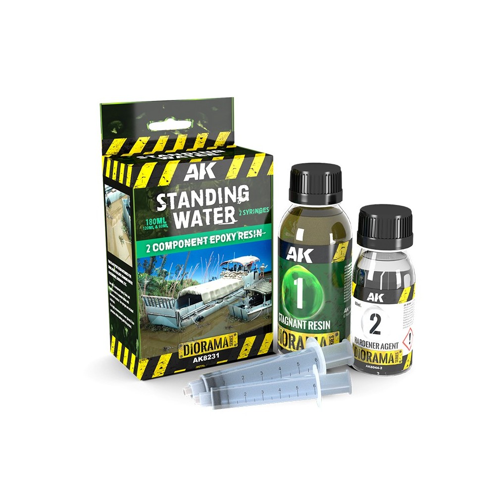 RESIN STANDING WATER – 2 components epoxy resin 180ML