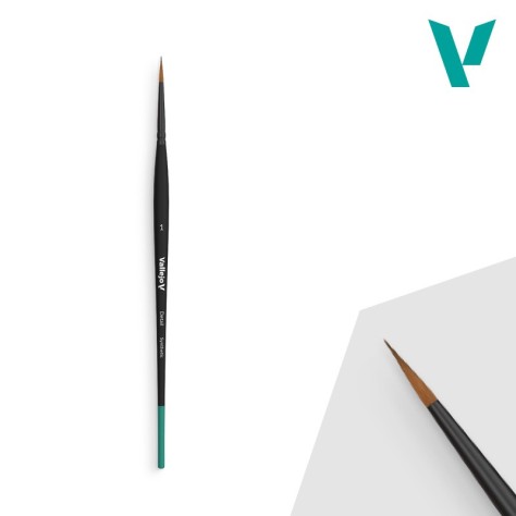 Detail - Pincel Redondo Sintético Nº1 Detail - Pincel Redondo Sintético Nº1