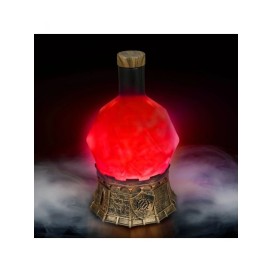 Luz de Poción del Hechicero con Remolino Místico