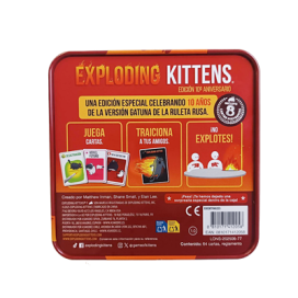Exploding Kittens Edición 10º Aniversario