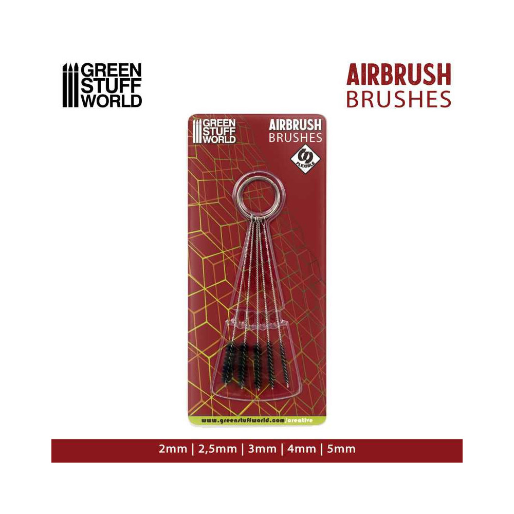 Escobillas Limpieza Aerografo