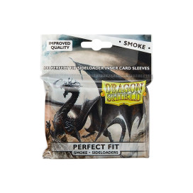 Fundas Standard Perfect Fit Sideload Smoke (100 fundas) - Dragon Shield