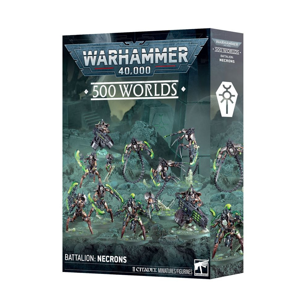 500 Worlds: Batallón de Necrones