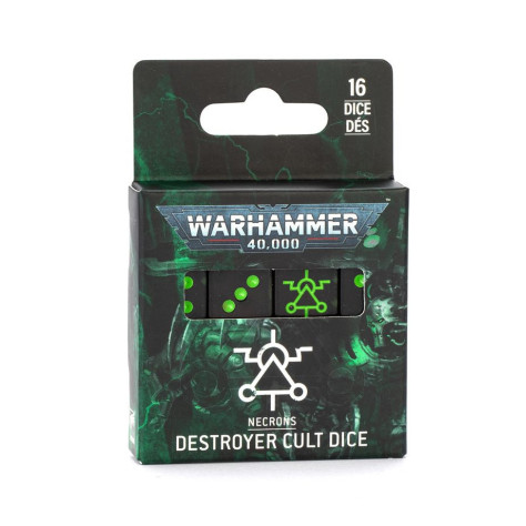 Dados de los Cultos Destructores Necrones
