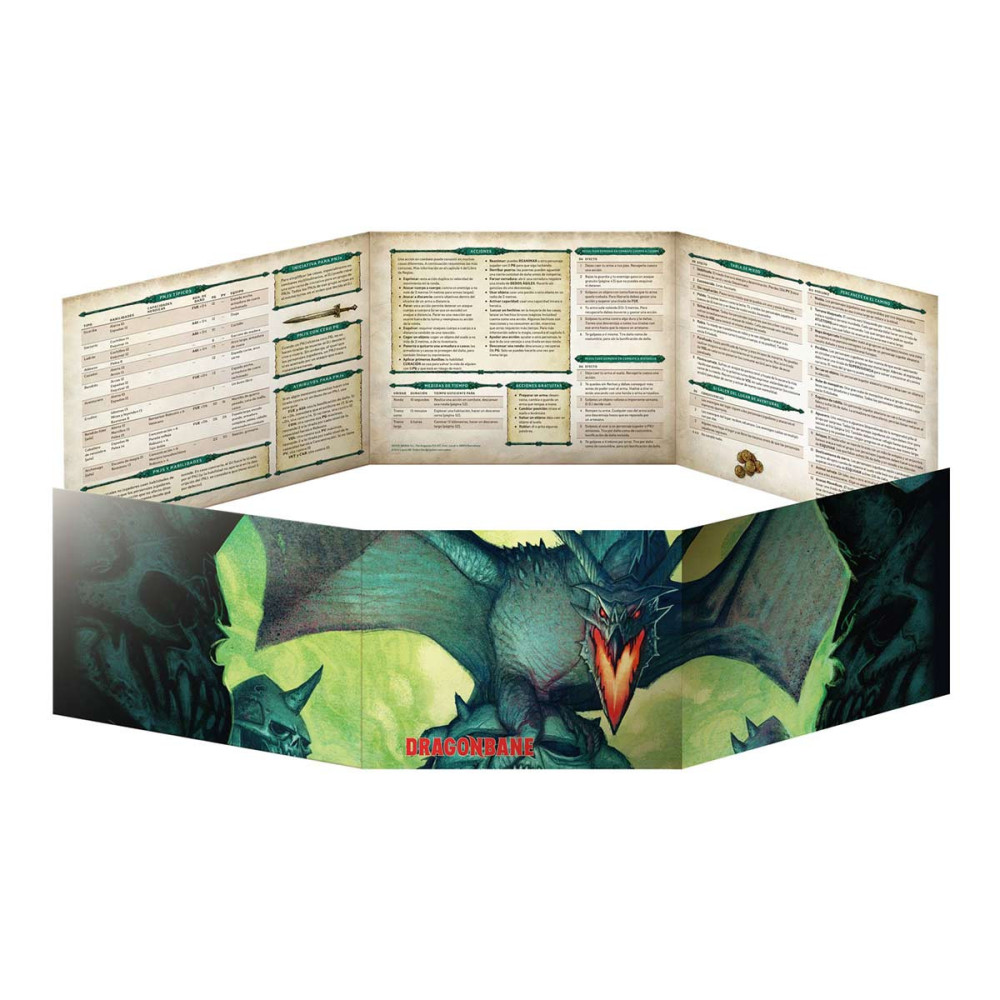 Dragonbane - Pantalla