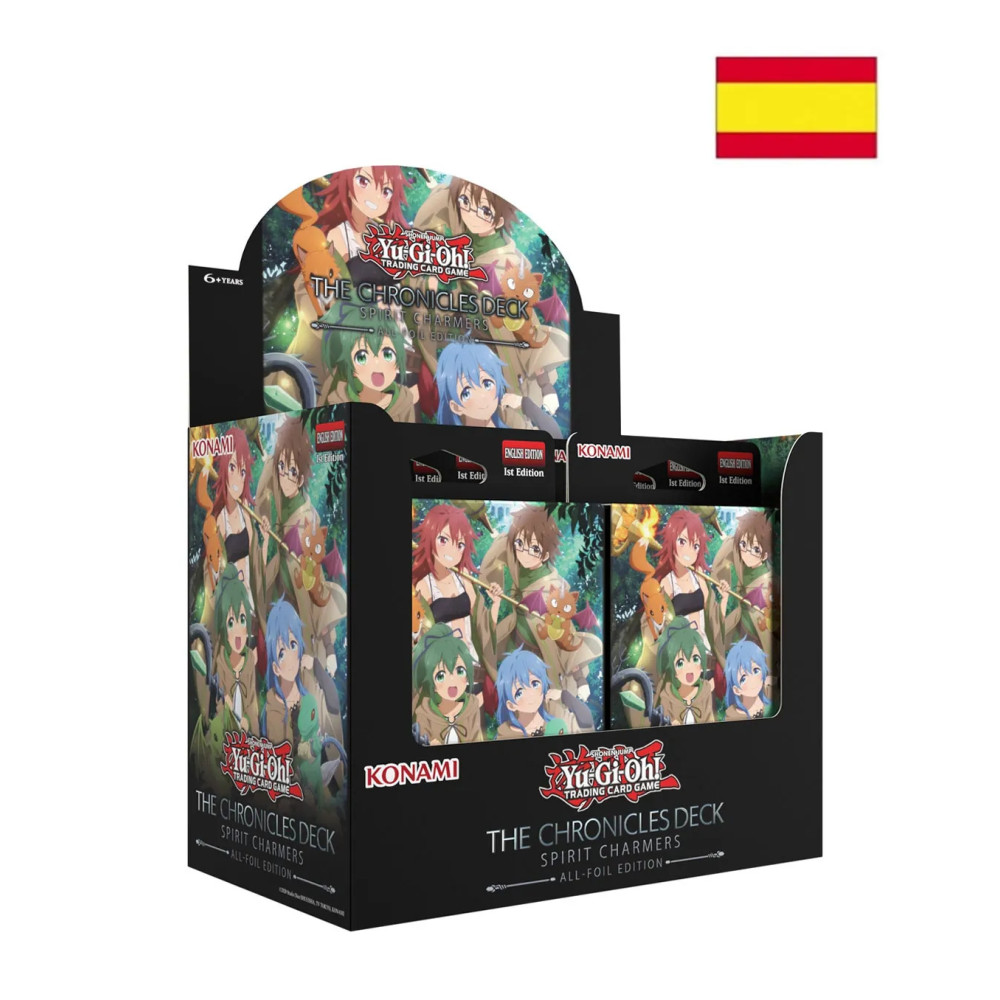 Structure Deck Spirit Charmers - YUGIOH! (Castellano e Inglés)