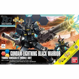 HGBF 1/144 GUNDAM LIGHTNING BLACK WARRIOR – Nº 061