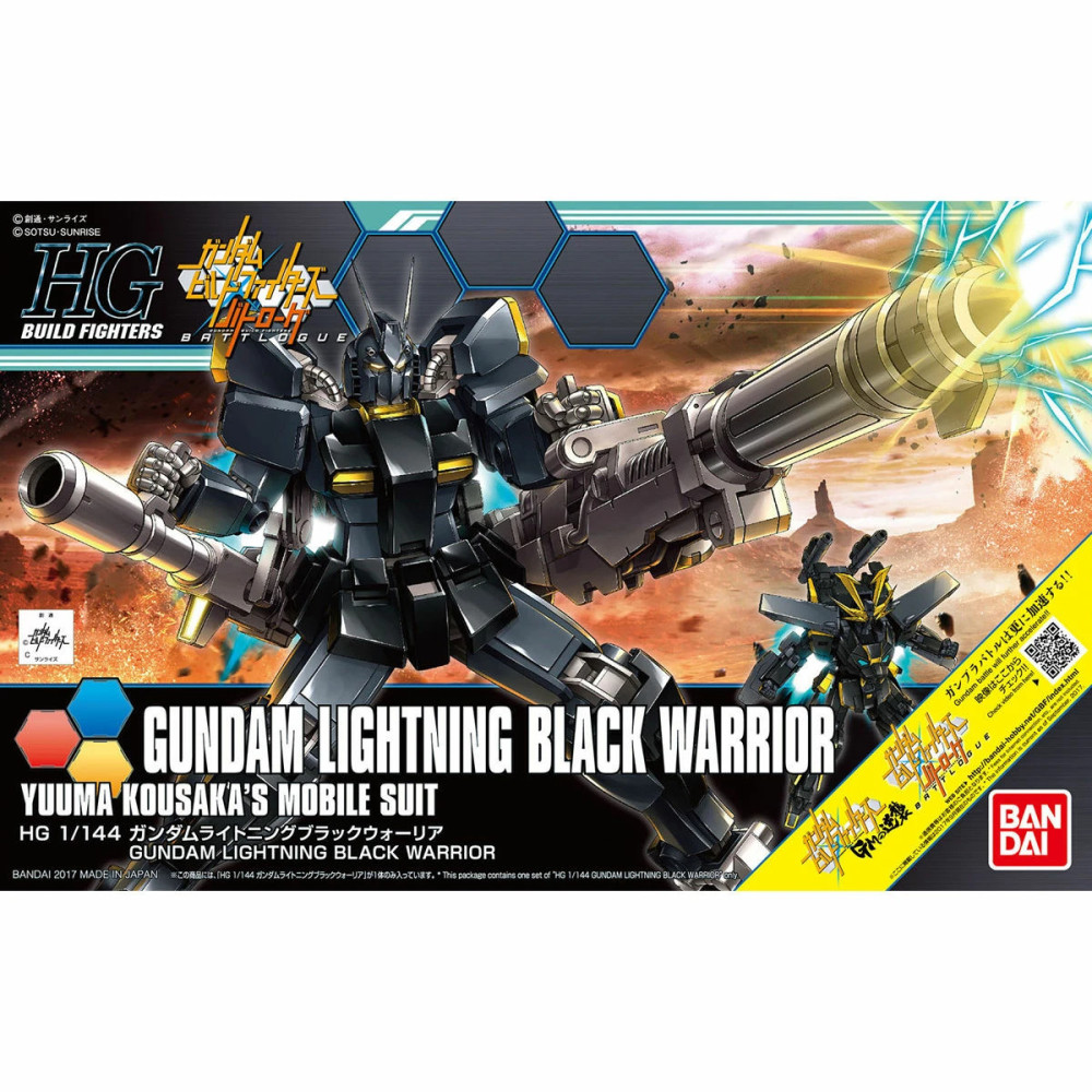 HGBF 1/144 GUNDAM LIGHTNING BLACK WARRIOR – Nº 061