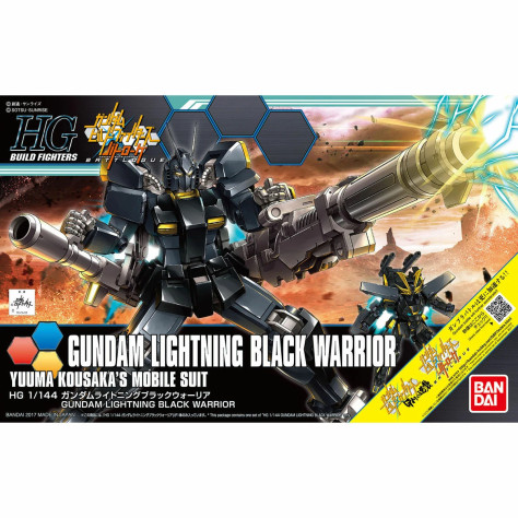HGBF 1/144 GUNDAM LIGHTNING BLACK WARRIOR – Nº 061