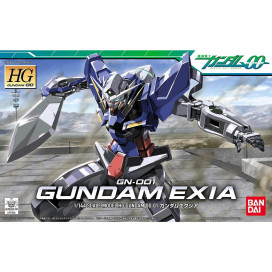 HG GUNDAM 00 1/144 GUNDAM EXIA – Nº 01