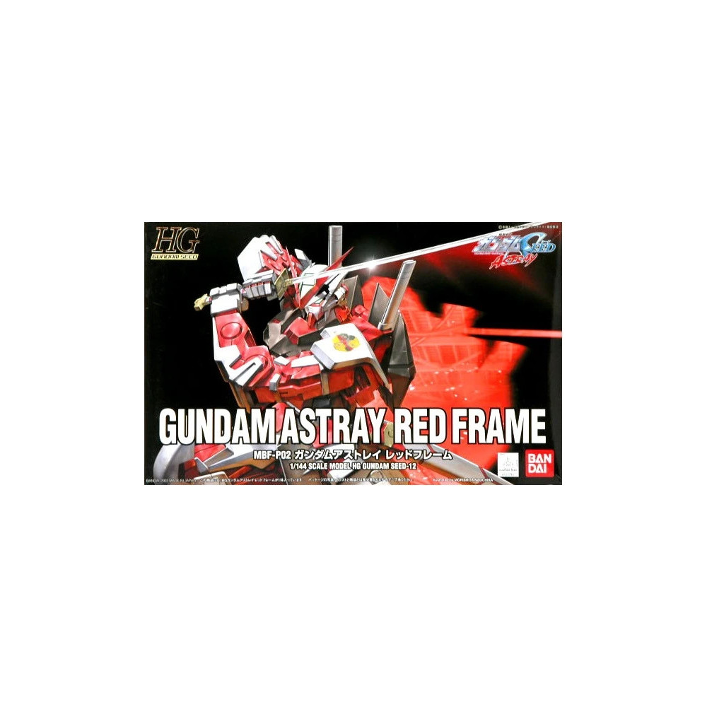 HG GUNDAM SEED 1/144 GUNDAM ASTRAY RED FRAME – Nº 12