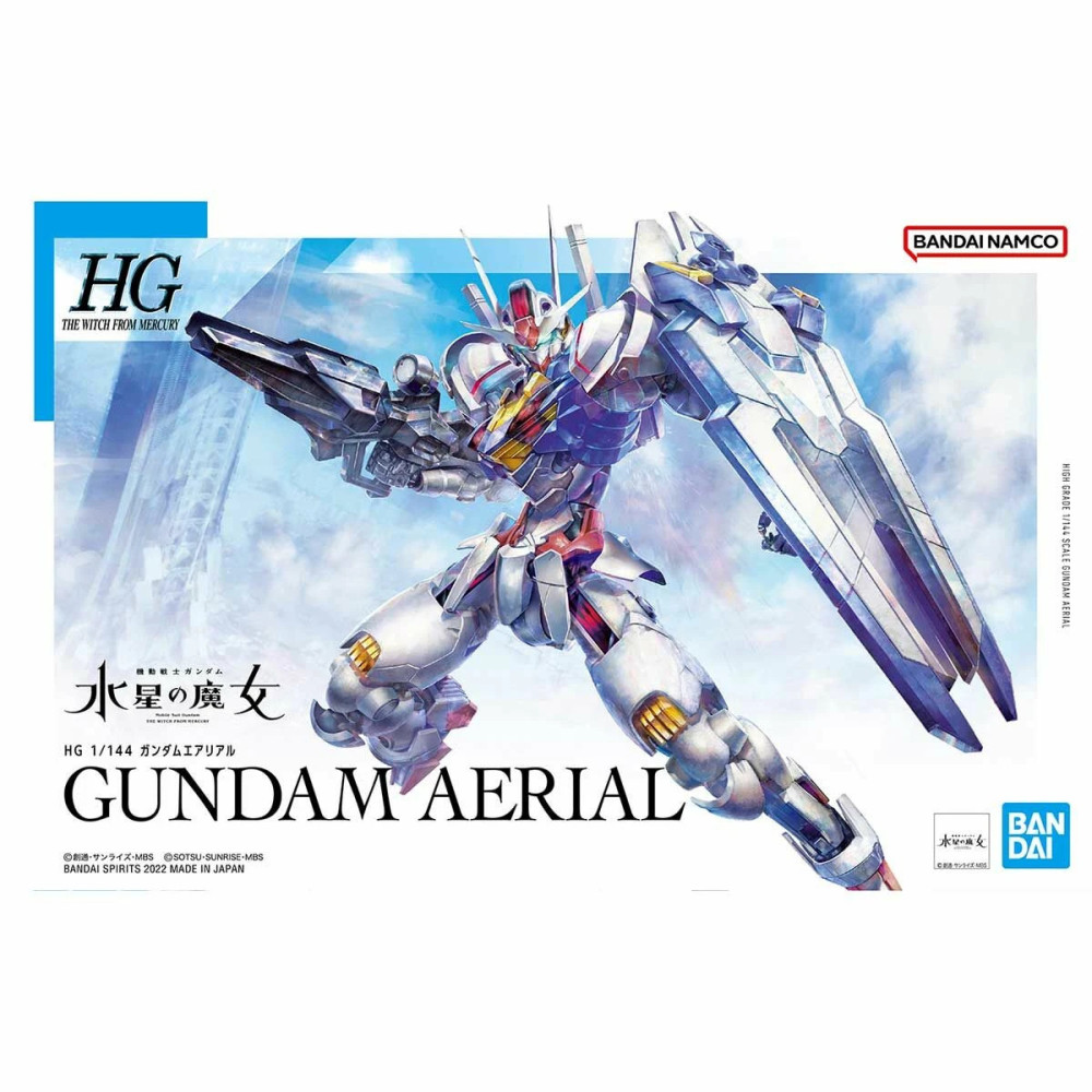 HG THE WITCH FROM MERCURY 1/144 GUNDAM AERIAL – Nº 03