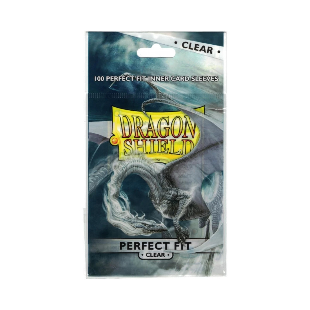 Fundas standard Perfect Fit Clear Transparente (100 fundas) Dragon Shield
