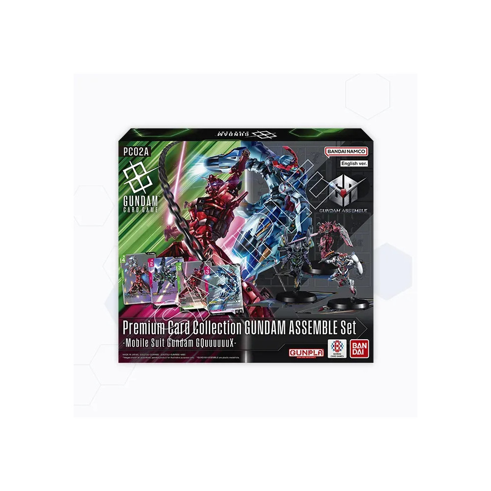 Premium Card Collection GUNDAM ASSEMBLE Set -Mobile Suit Gundam GQuuuuuuX- [PC02A]